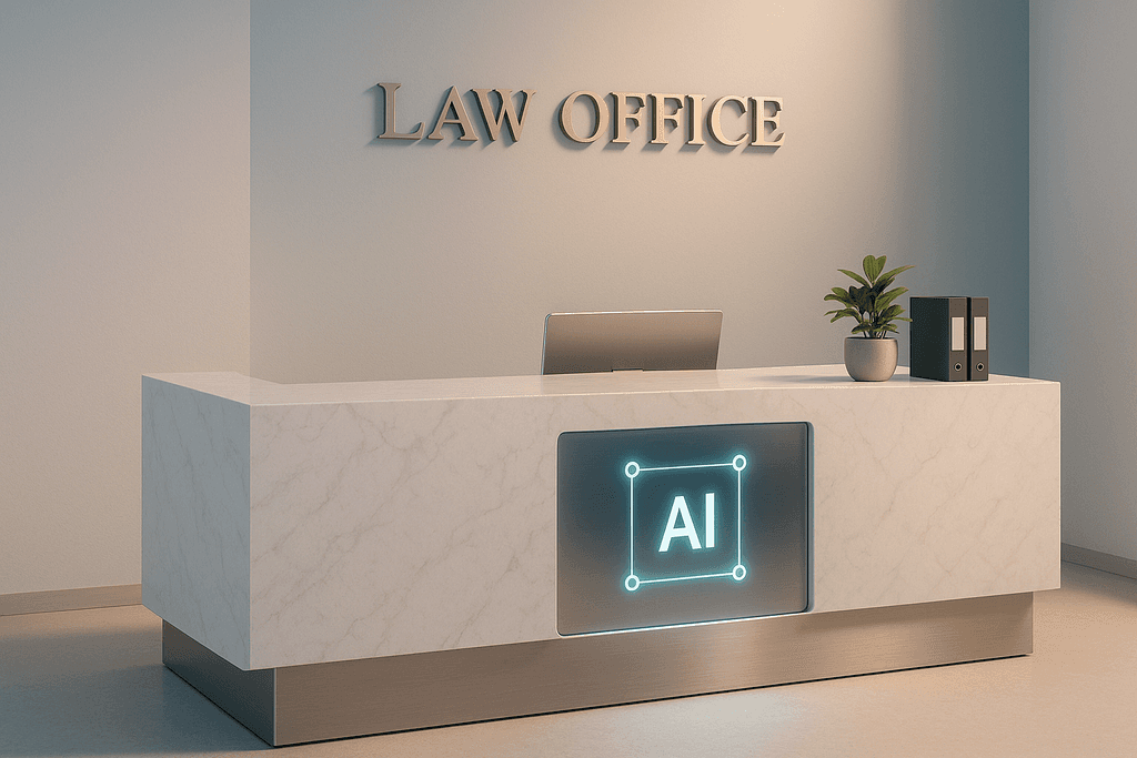 Law firms handle client intake efficiently with AI receptionists