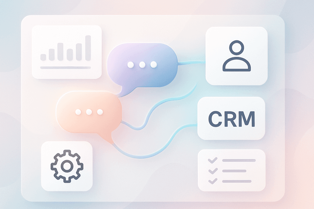 How a chat widget with CRM integration streamlines lead collection for local businesses