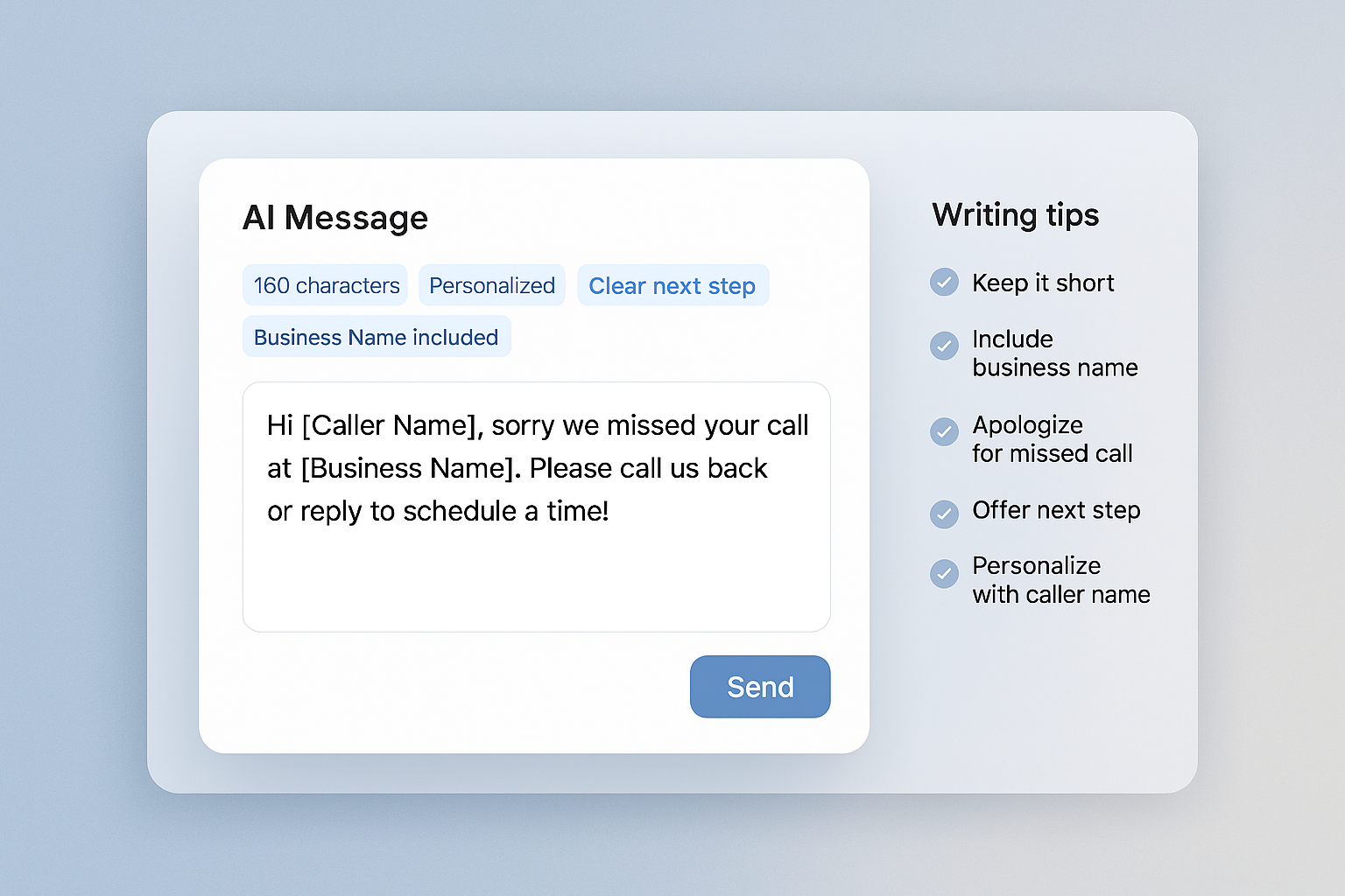 Crafting Effective Automated Messages