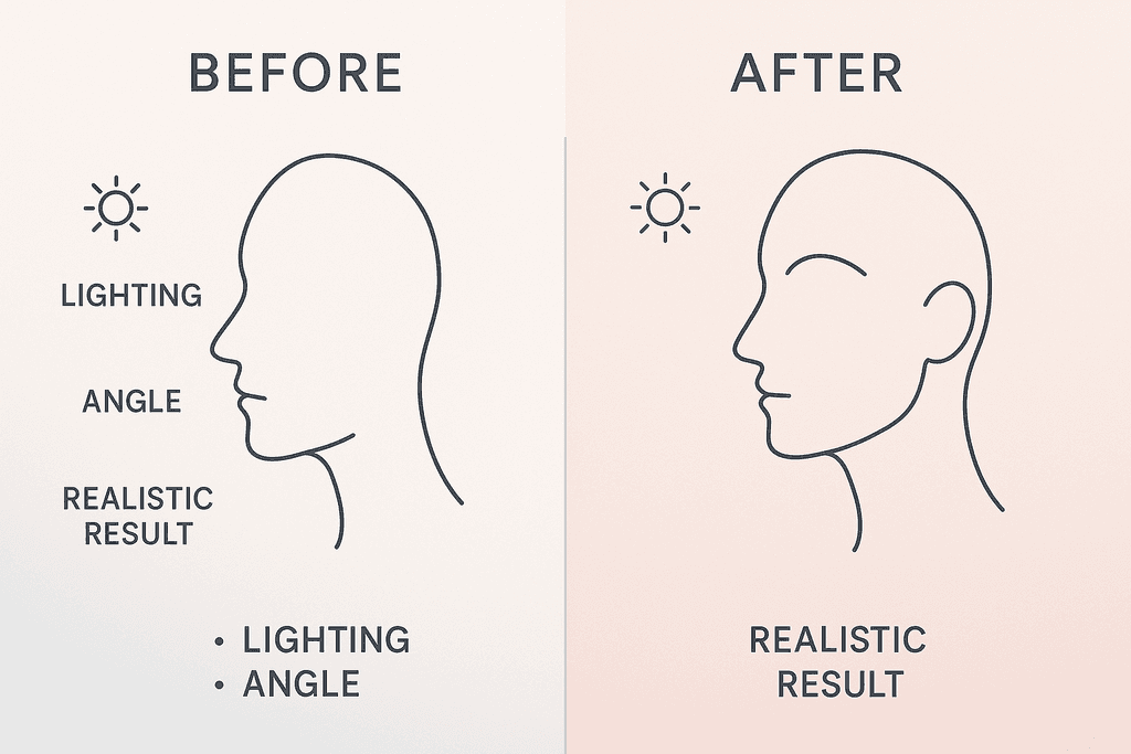 Beyond Words: Visual Proof in Testimonials