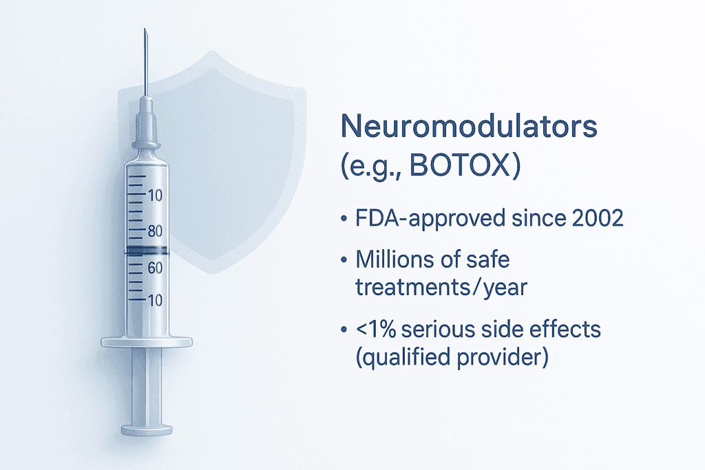 Safety, Side Effects, and Who Should Avoid Neuromodulators