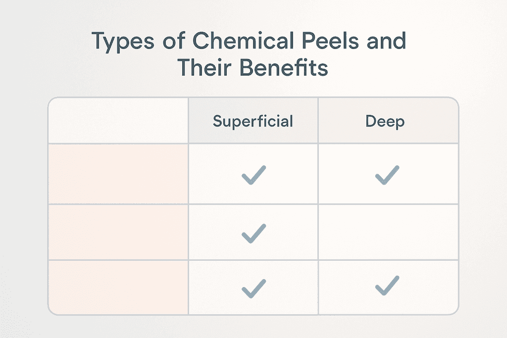 Types of Chemical Peels and Their Benefits