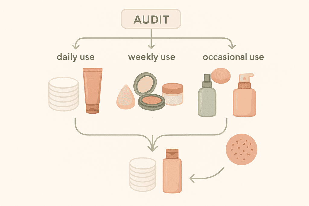 Step 1: Audit Your Current Beauty Routine