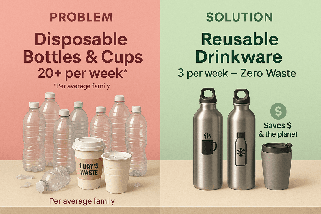 Sustainable Drinkware for Every Family Member