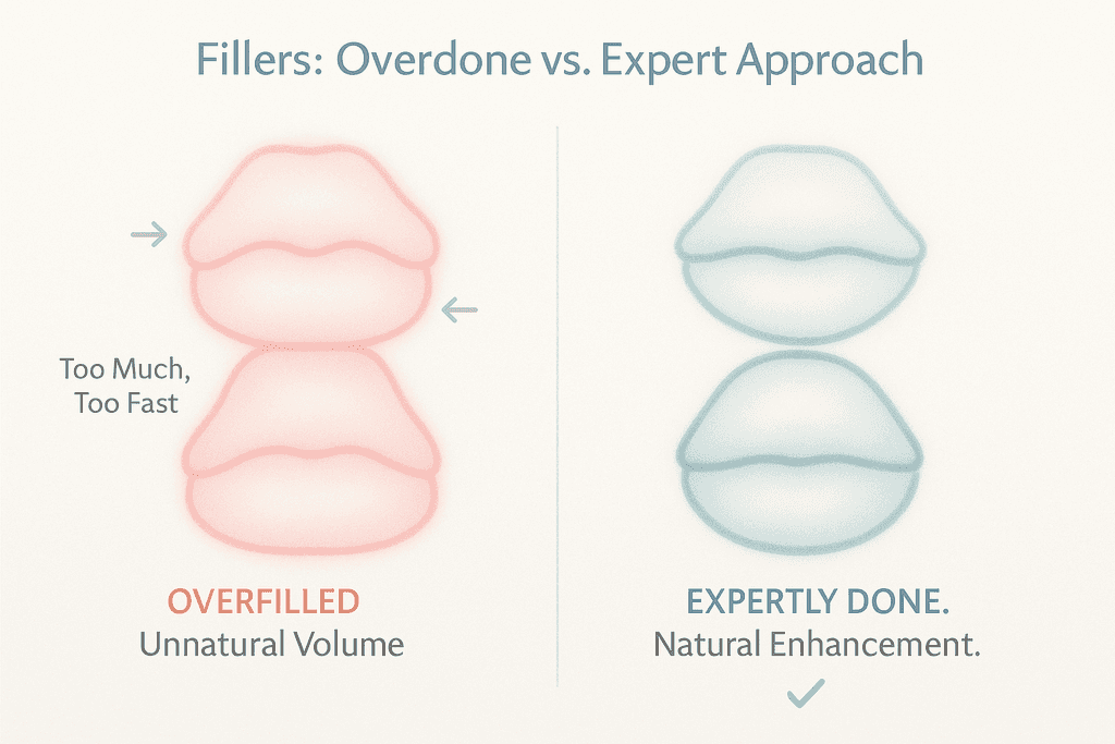 Myth 1: Fillers Look Fake and Overdone