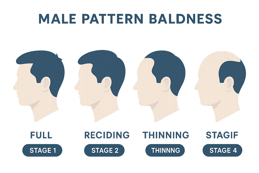 Visible Signs of Hair Thinning