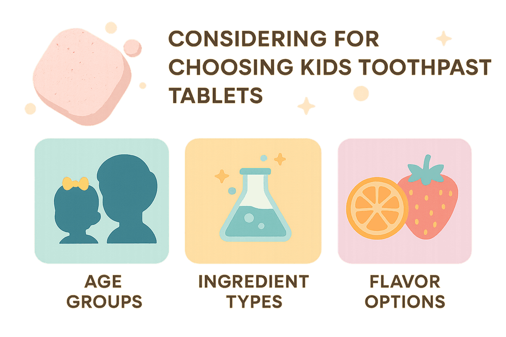 Choosing the Right Toothpaste Tablets for Your Child