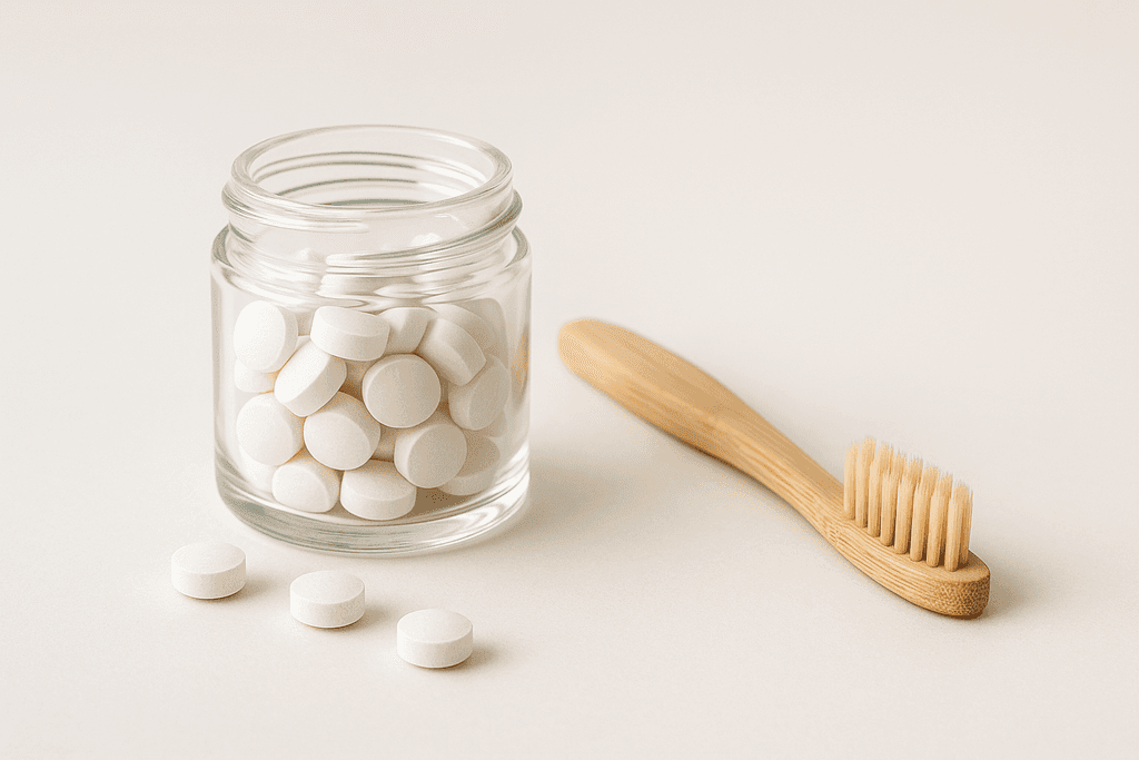 Compact and Convenient: Toothpaste Tablets