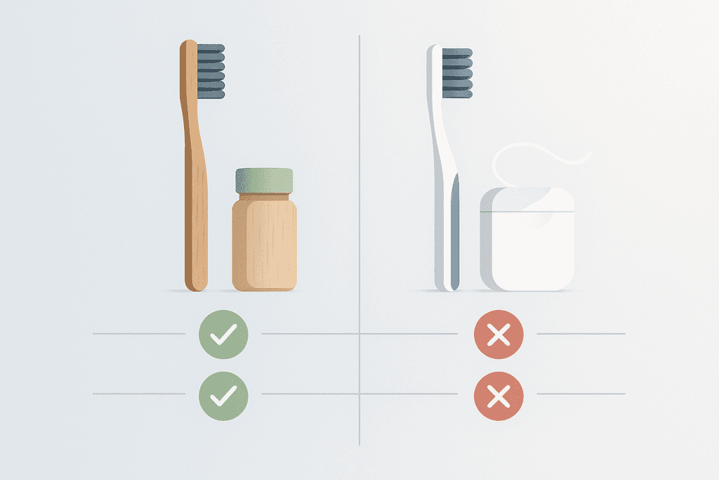 Eco-Conscious Toothbrushes and Floss