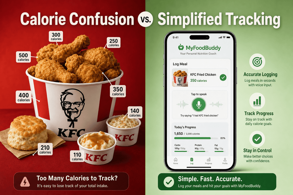 KFC Calories At A Glance