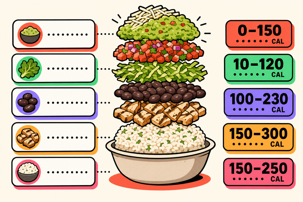 Breaking Down Your Chipotle Bowl by Ingredient