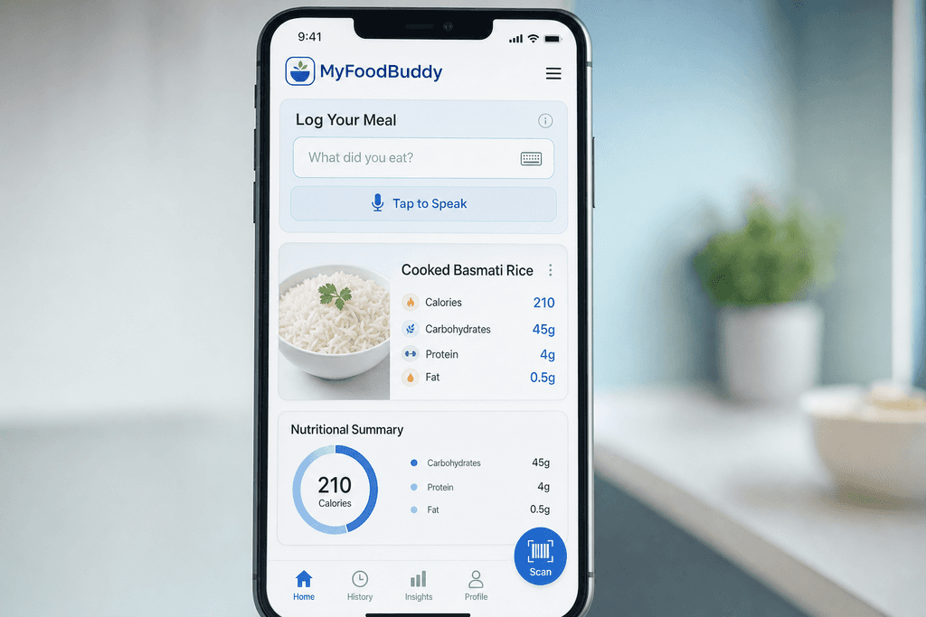 Calories and Macros in One Cup of Cooked Basmati Rice