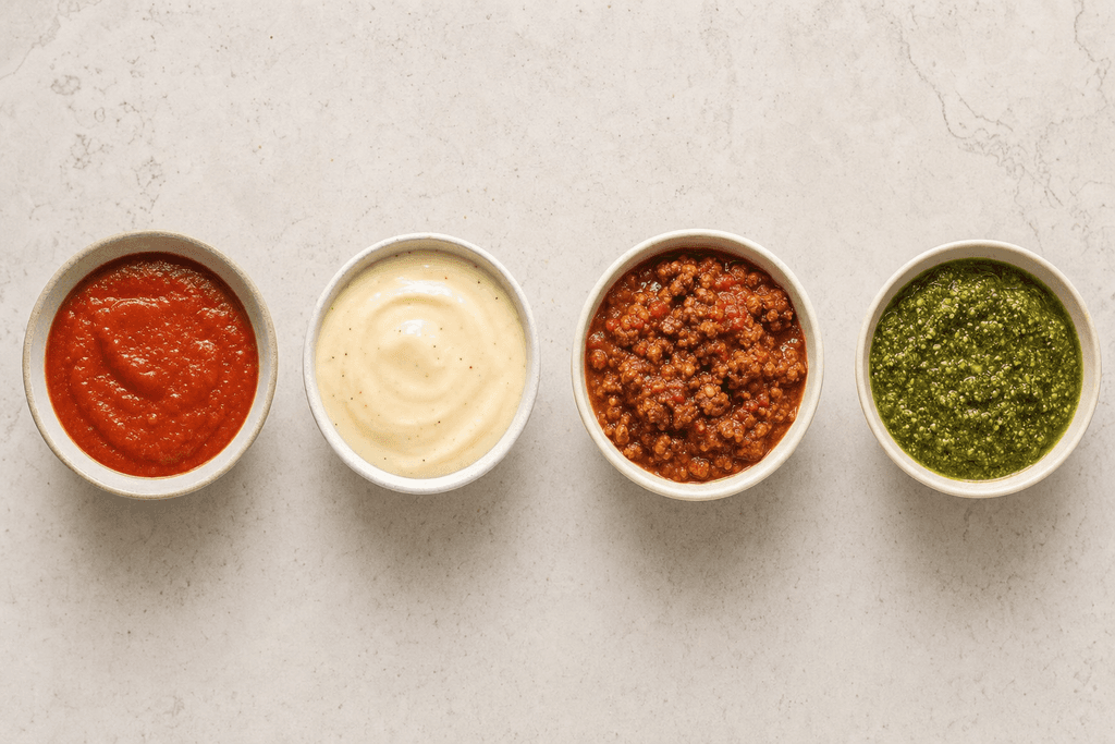 Calories by Sauce Type