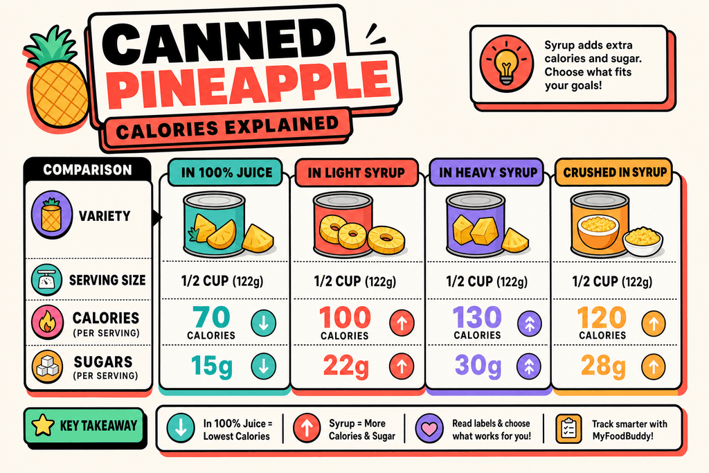 Canned Pineapple Calories Explained
