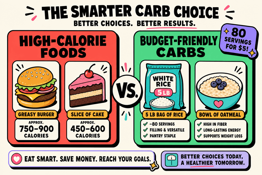 Carbs and Fats on a Budget Without Sabotaging Your Goals