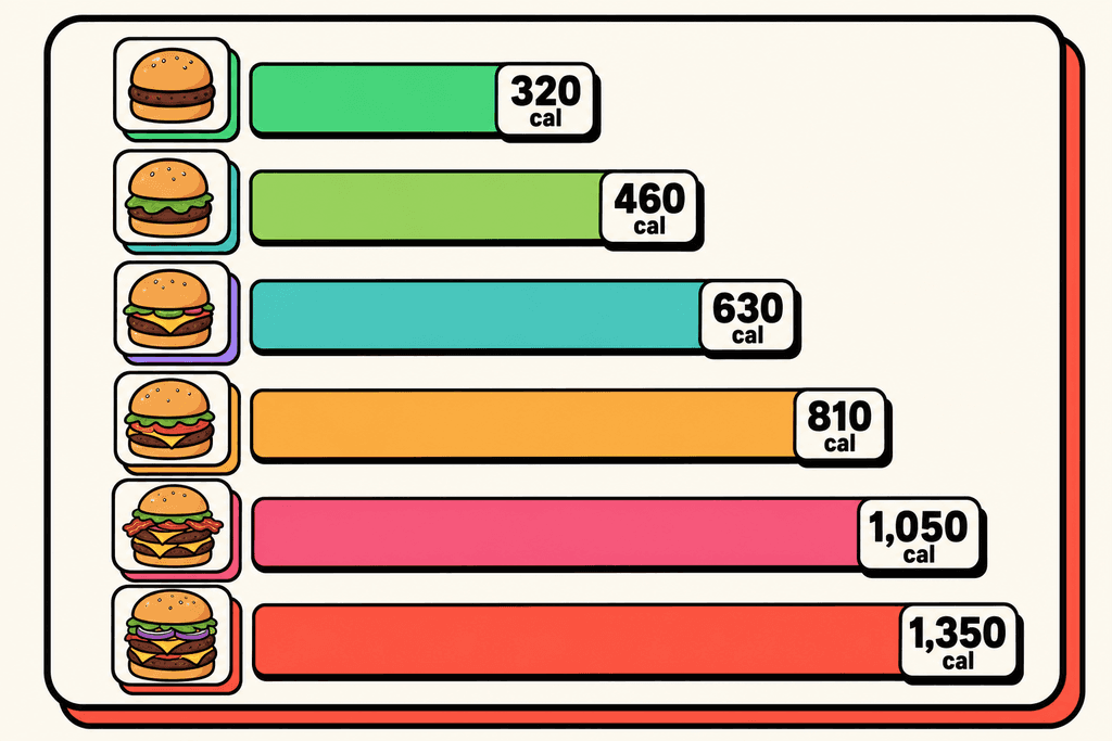 Charburger Calories Breakdown