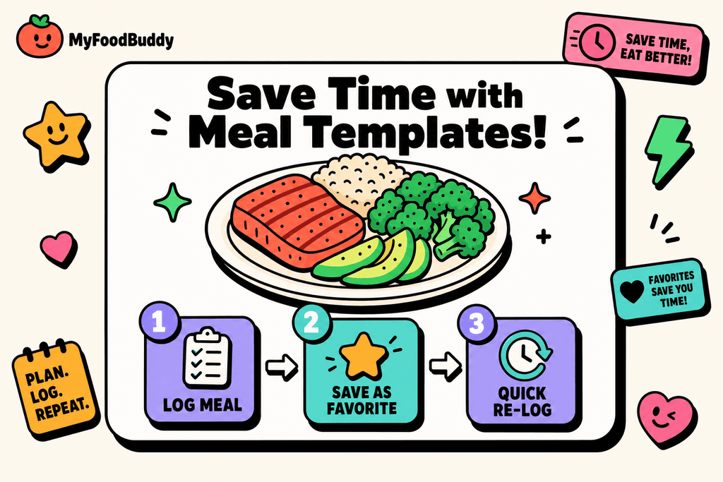 Create Meal Templates for Recurring Foods