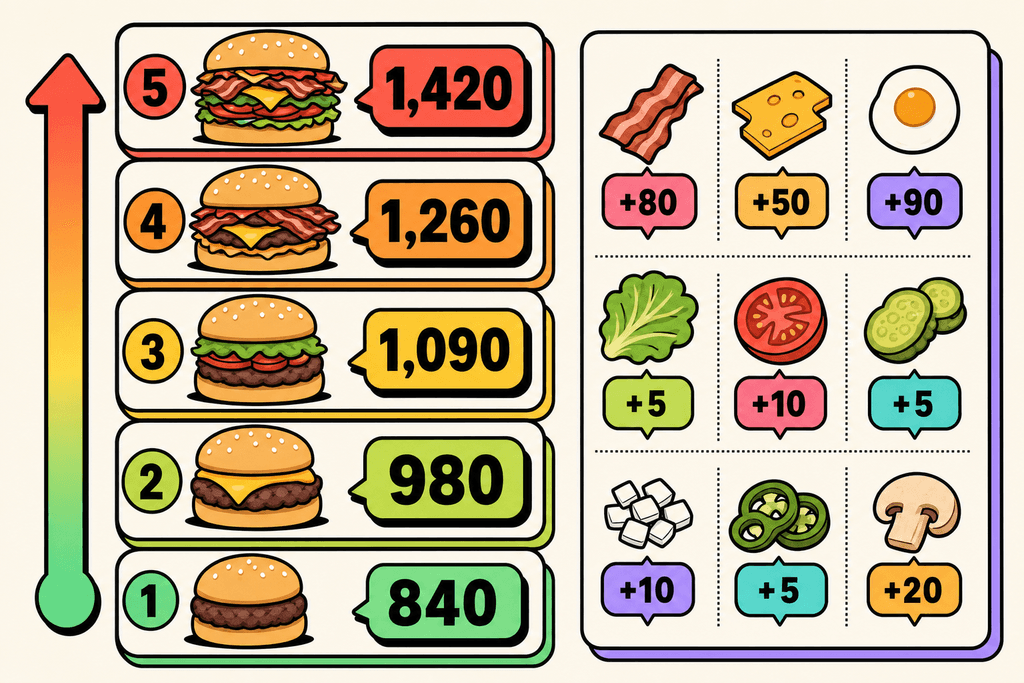 Five Guys Burger Calories Breakdown