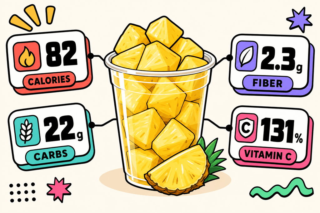 Fresh Pineapple Calorie Count