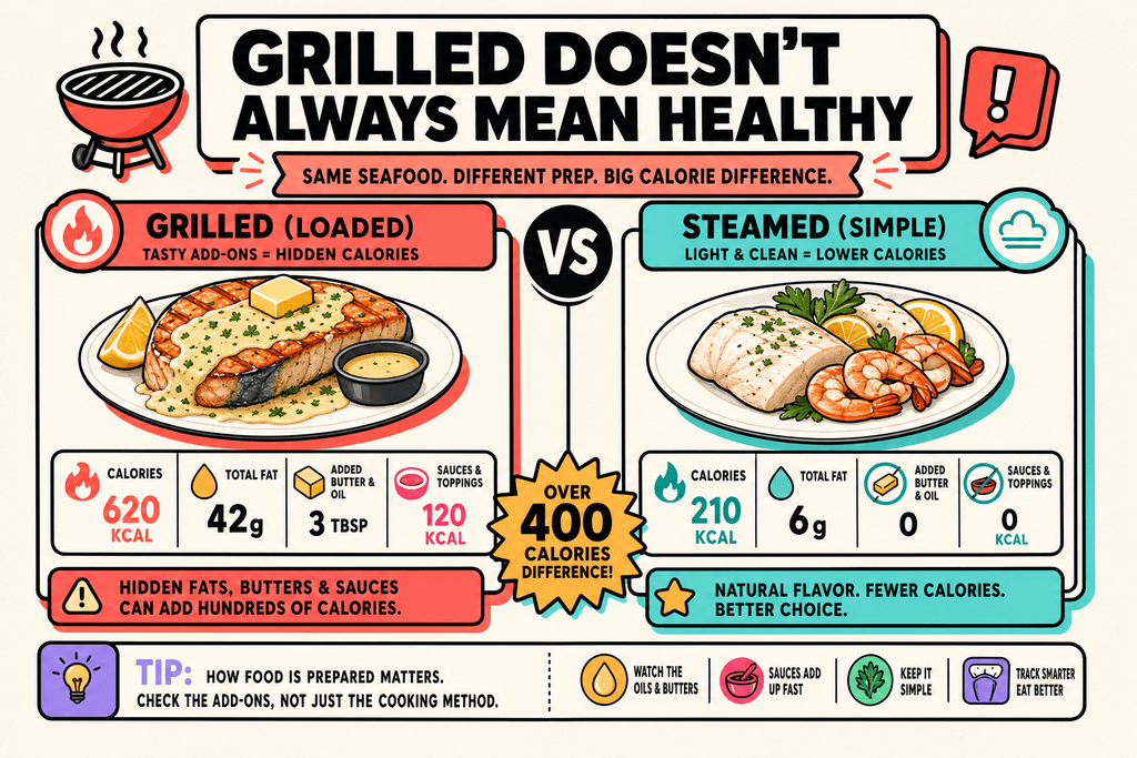 Grilled Doesn't Always Mean Healthy