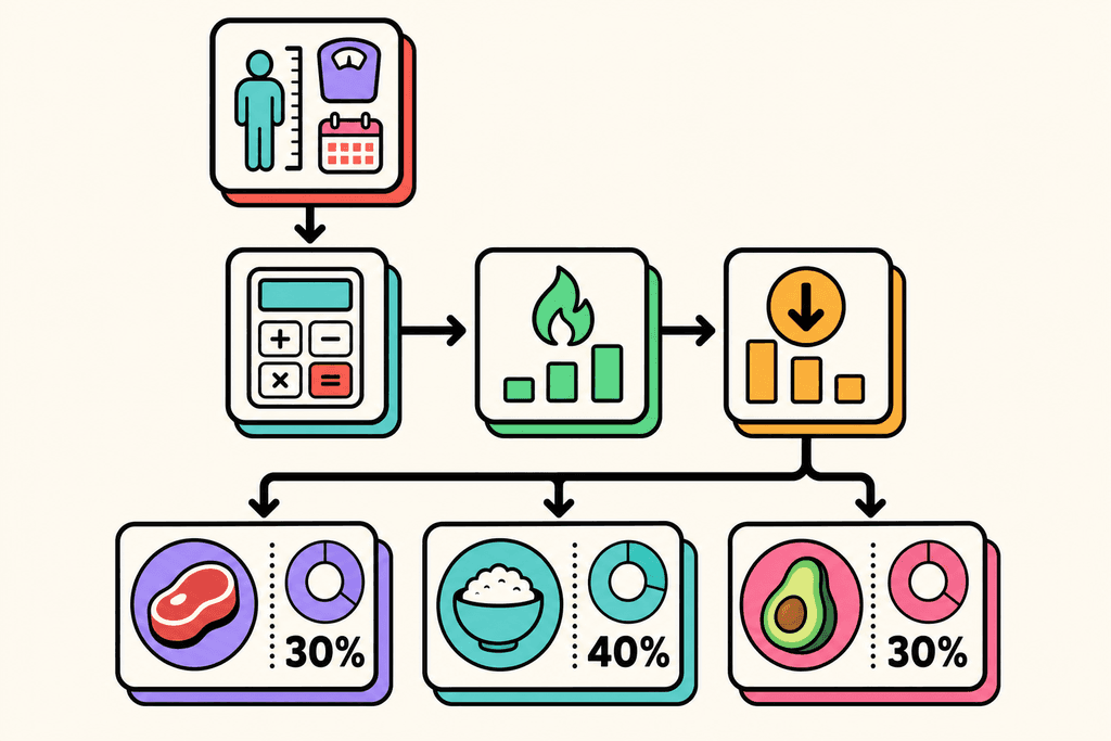 How a Macros Calculator Figures Out Your Numbers