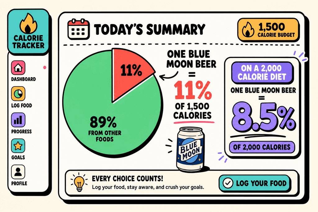 How Blue Moon Fits Your Daily Calorie Goals