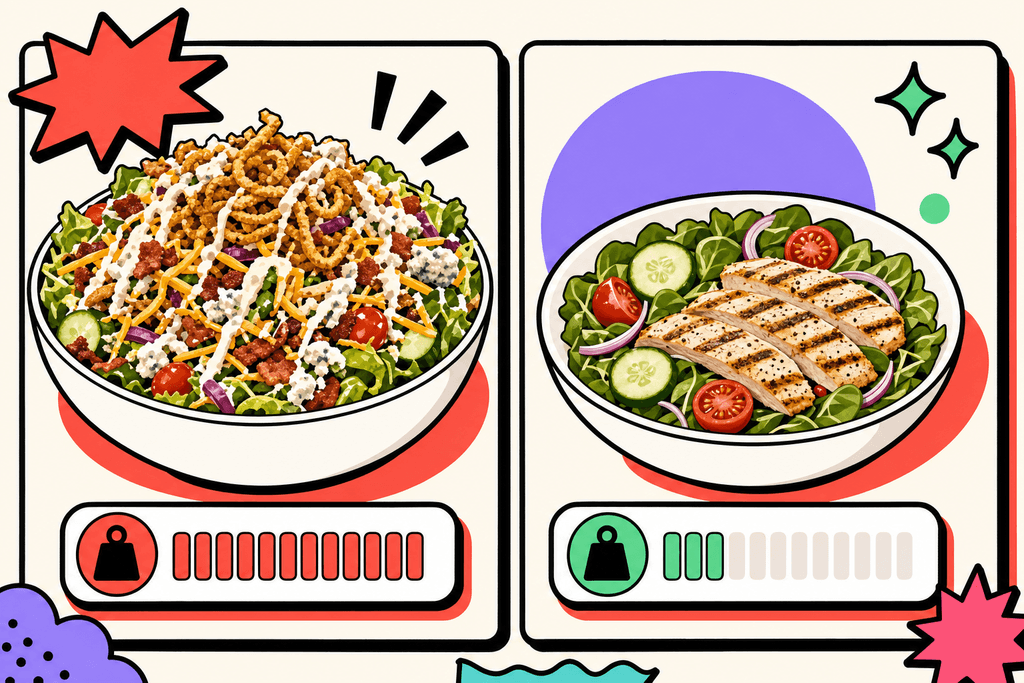 Salads Are Always the Healthy Choice
