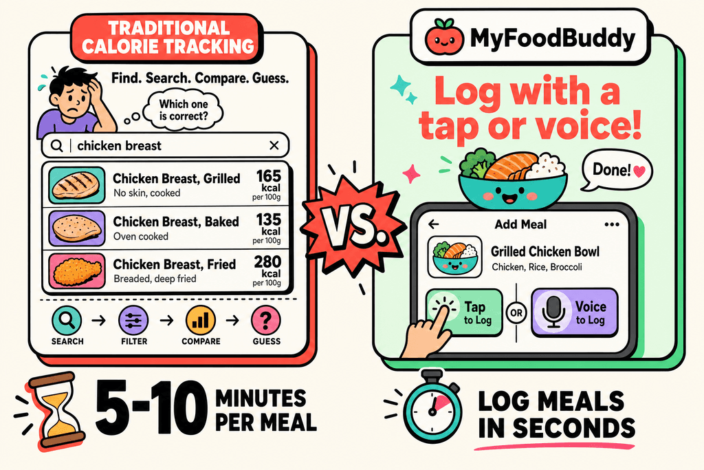 The Real Challenge with Traditional Calorie Tracking