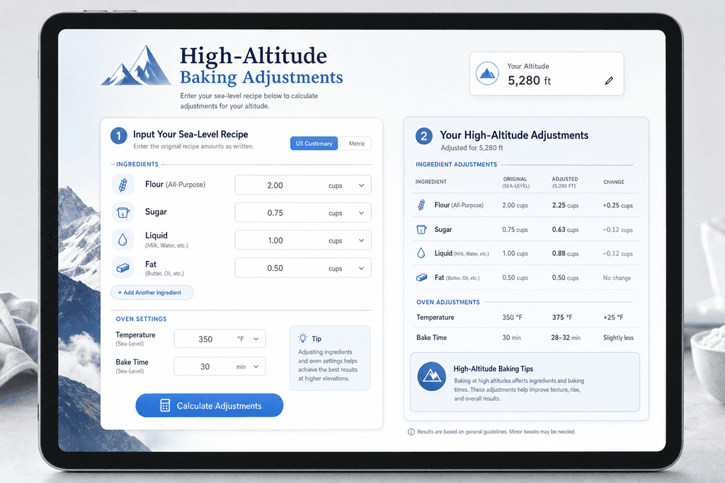 How Altitude Messes With Your Cookie Chemistry