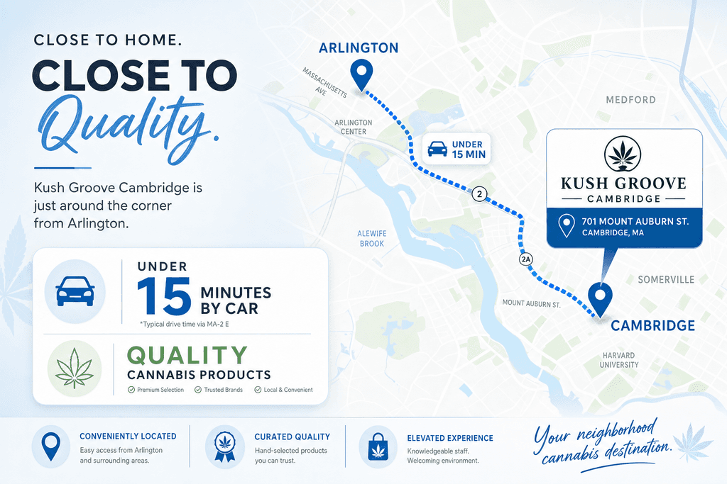 Why Arlington Residents Choose Cambridge for Cannabis