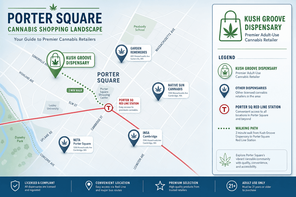 The Porter Square Cannabis Shopping Landscape