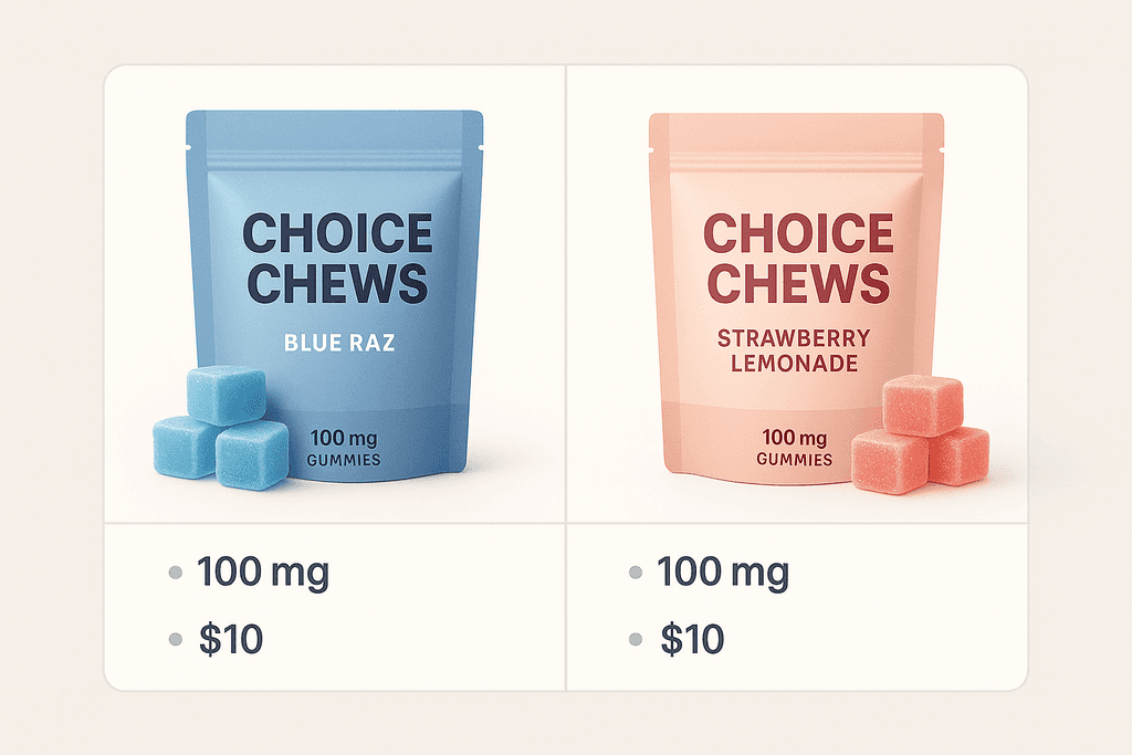 Choice Chews Flavor Lineup for Your Party