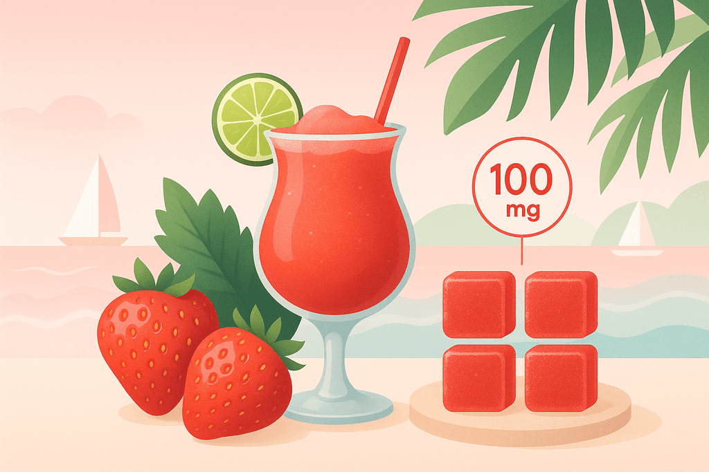 Choice Chews Strawberry Daiquiri Gummies