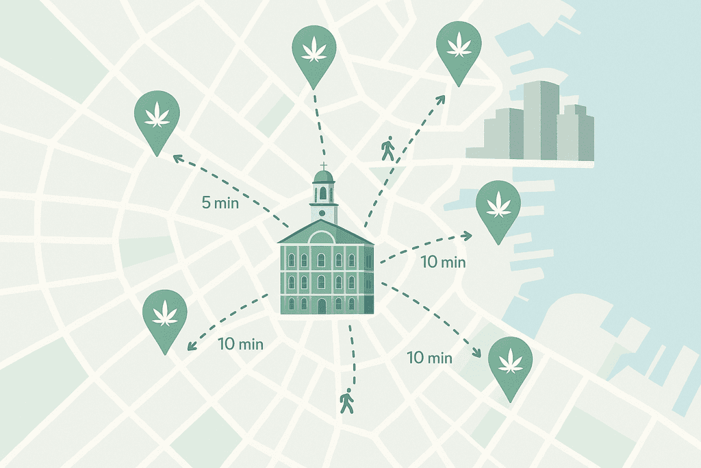 Closest Dispensaries to Faneuil Hall