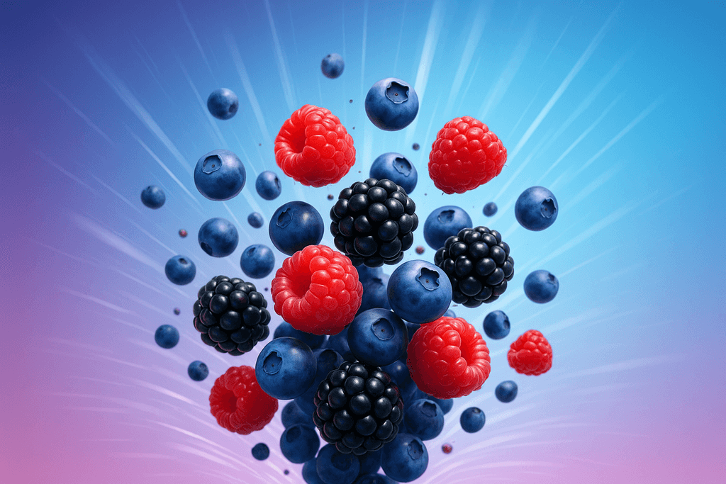 COAST Cannabis Co. Berry Boost 1:1:1 Gummies