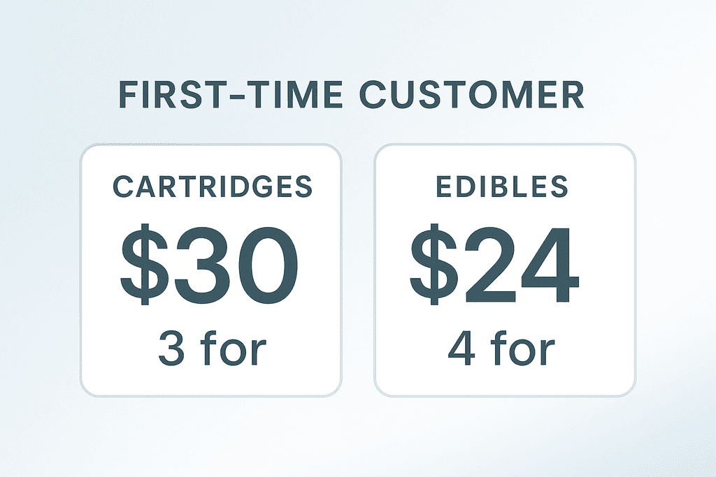 Deal #2: First-Time Customer Specials on Premium Cartridges