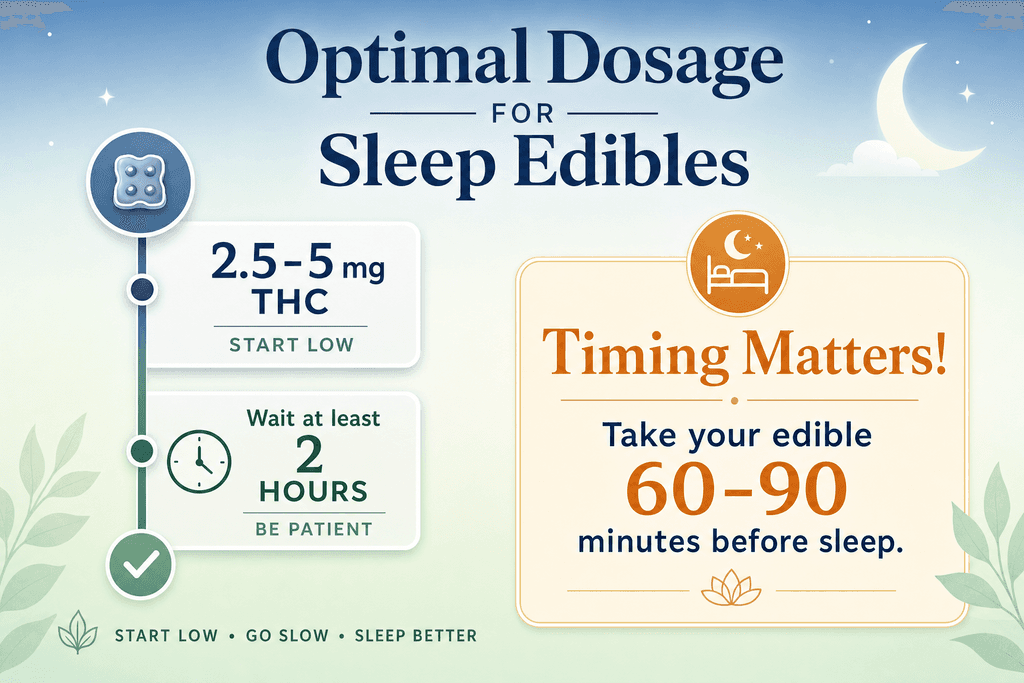 Dosing Sleep Edibles the Right Way