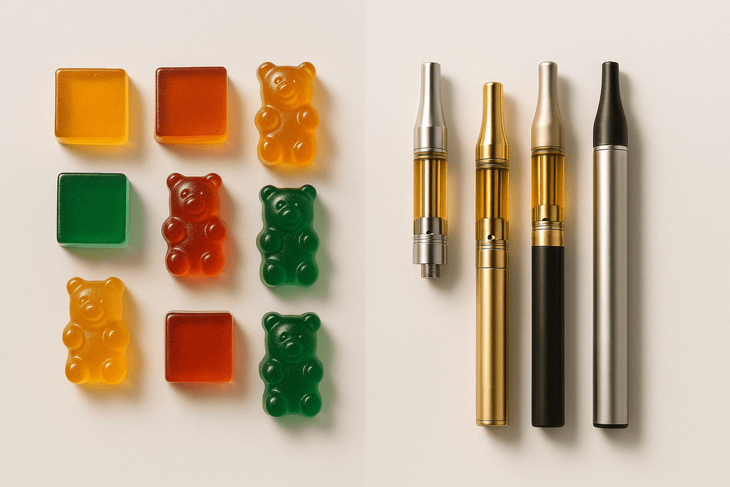 Edibles and Vapes for Convenience Seekers