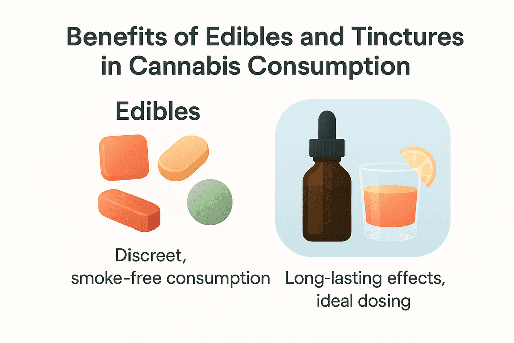 Edibles, Tinctures, and Precise Dosing Options