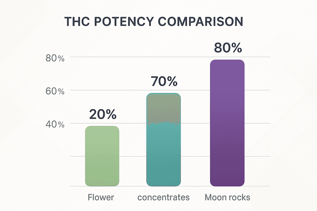 Fact 1: Moon Rocks Pack Serious Potency