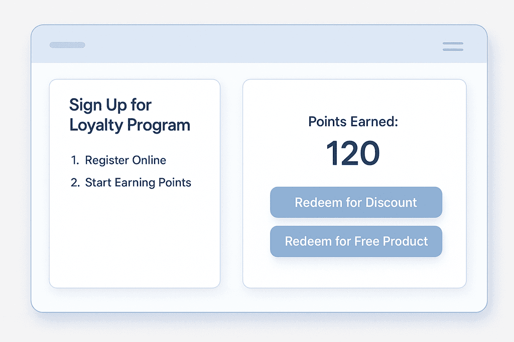 Join the Loyalty Program Before Your First Purchase