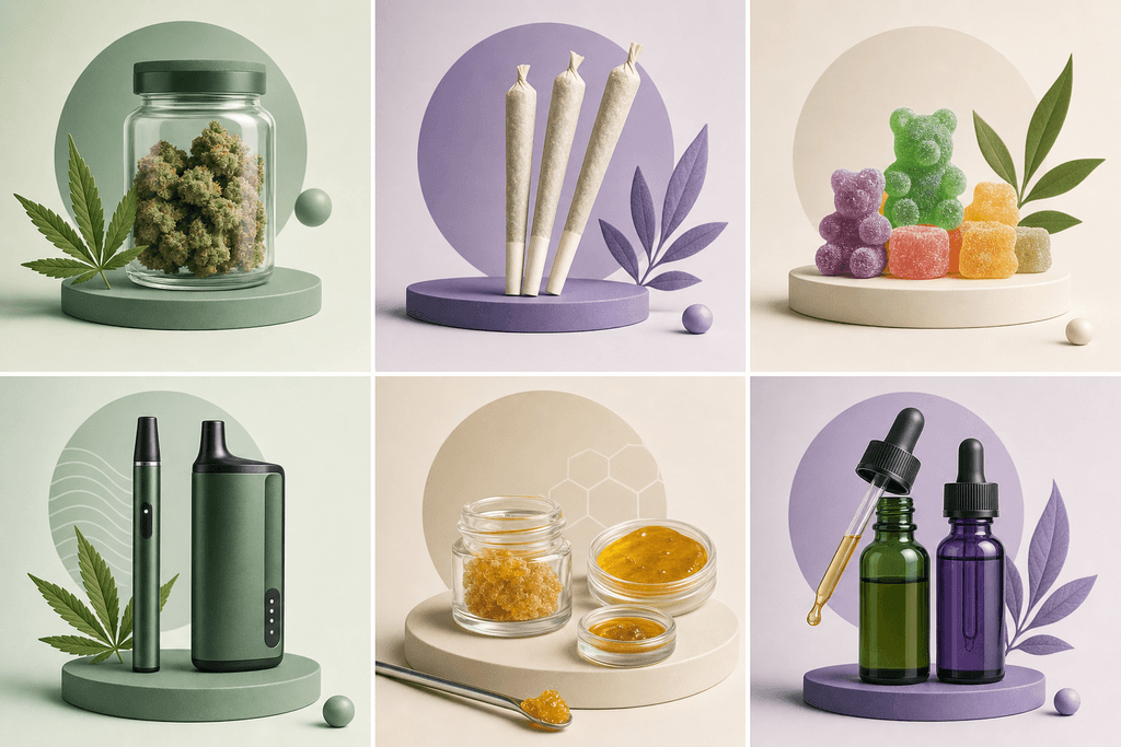 Product Categories You'll Find at Ethos and Similar Dispensaries