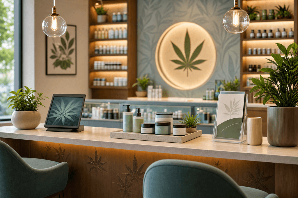 Shopping for CBD Topicals at KG Collective Cambridge