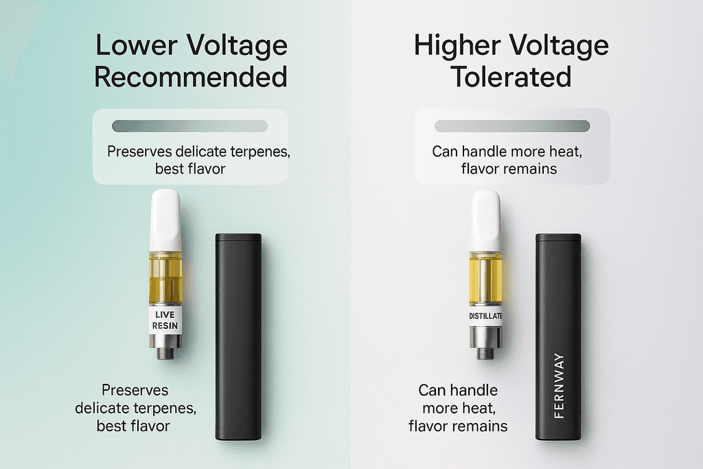 Using Your Fernway Battery With Different Cartridges