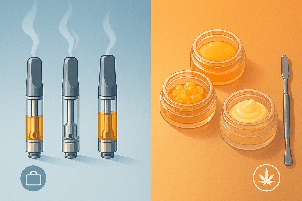 Vapes and Concentrates for Consistent Dosing