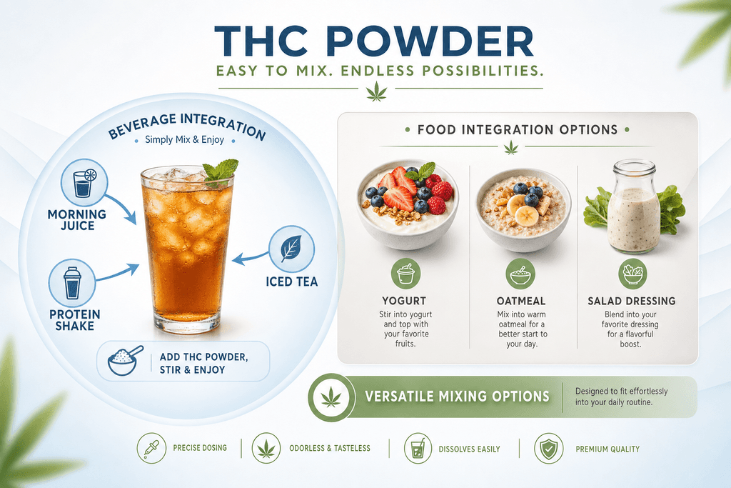 Ways to Use THC Powder Responsibly