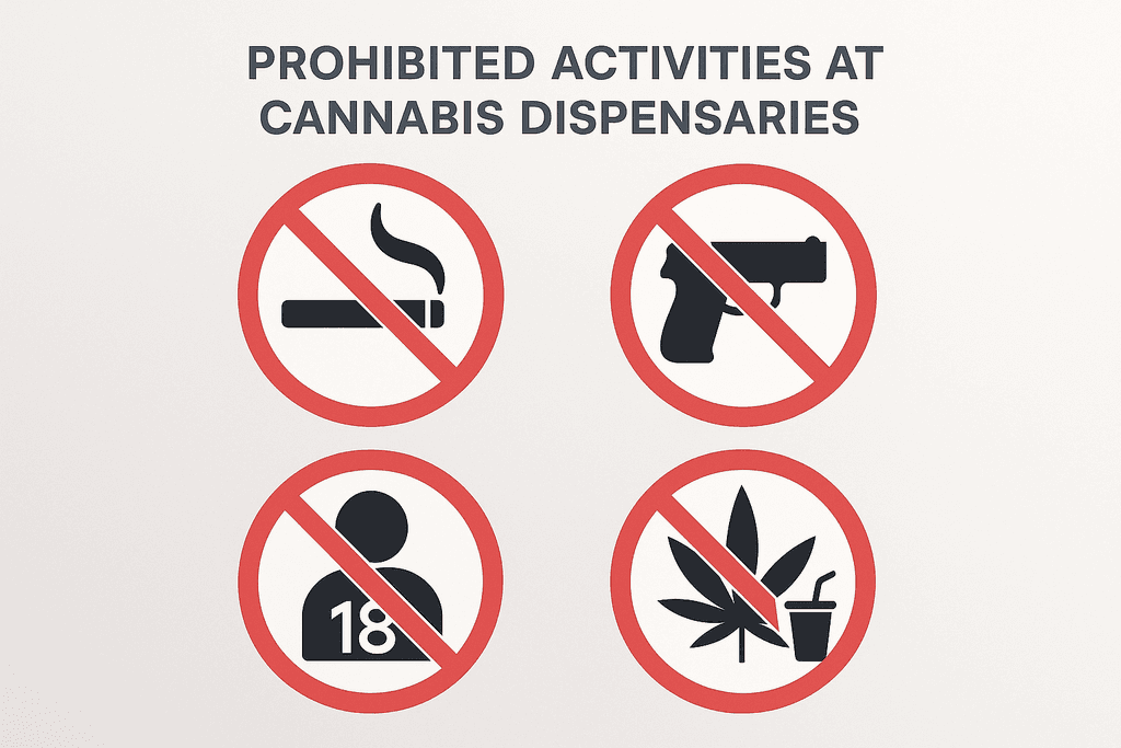 What You Cannot Do at a Dispensary