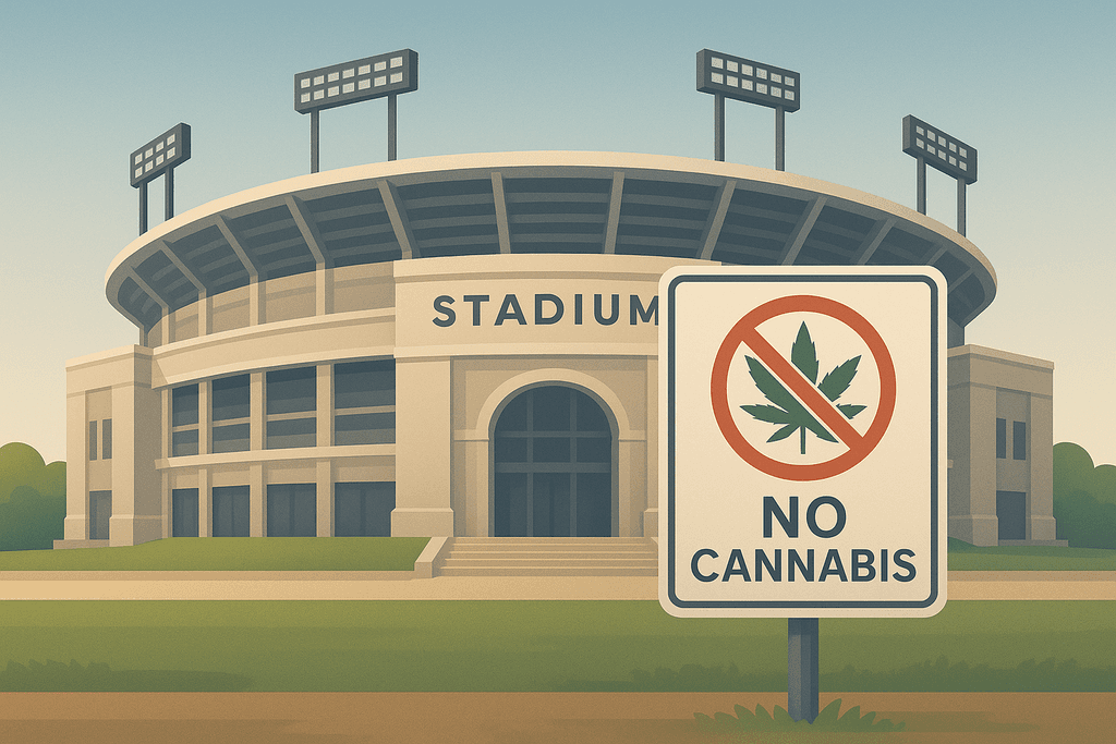 Why Stadiums Ban Cannabis Despite State Legalization