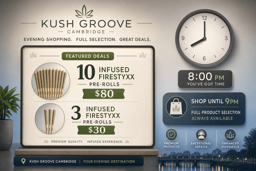 Your After-Work Shopping Options at Kush Groove
