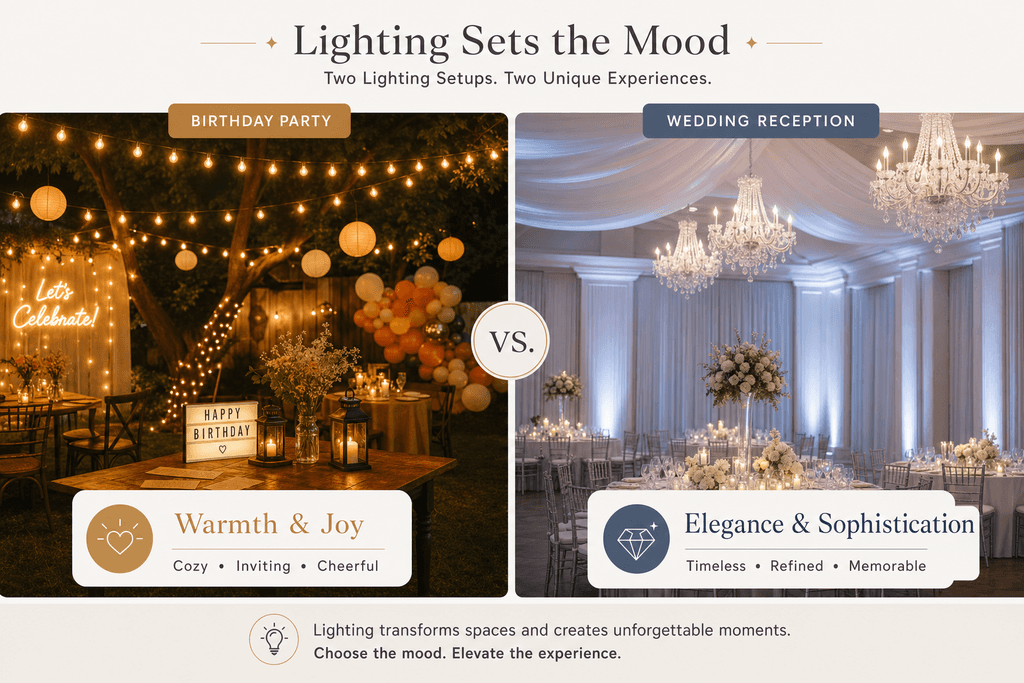 Why Party Lights Matter for Your Events